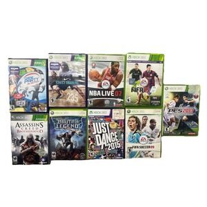 Lot Of  9 Games For Xbox360